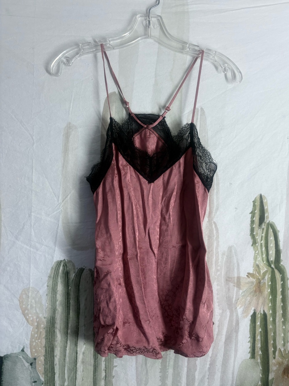 Scotch & Soda Pink Lace Trim Tank Top 🌵